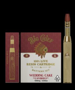 Big Chief Wedding Cake – 1 g THC Vape Cartridge