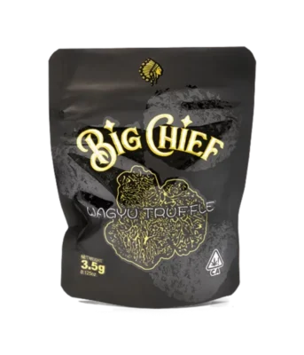 WAGYU TRUFFLE, authentic Big Chief flower jar in sealed packaging