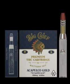 Big Chief Acapulco Gold – 1 g THC Cartridge