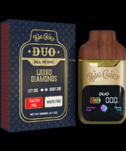 Big Chief Tractor Fuel × White Fire – 2 g Dual‑Flavor Disposable Vape
