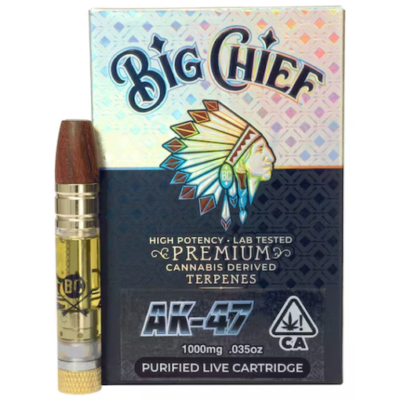 Big Chief AK47, authentic Big Chief cartridge in sealed packaging