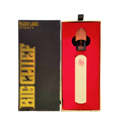 BLACK LABEL LIVE RESIN POD SCOOPS, authentic Big Chief product in sealed packaging