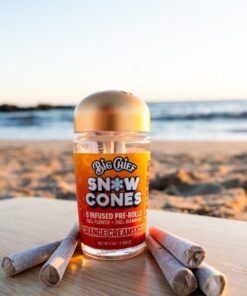 Big Chief Orange Creamsicle – Snow Cone 5-Pack Infused Pre-Rolls